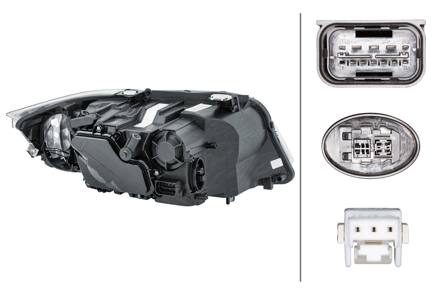 HELLA Bi-Xenon/LED-Headlight - left - for e.g. BMW 3 (E90) 1EL354691-011