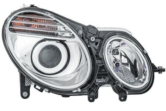 HELLA Halogen-Headlight - right - for e.g. Mercedes-Benz E-Class (W211) 1EL009260-081
