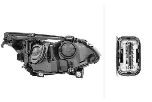 Halogen/DE-Headlight - left - for e.g. BMW 5 (E60)