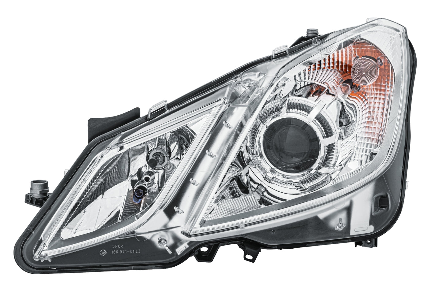 HELLA Halogen/DE-Headlight - left - for e.g. Mercedes-Benz E-Class Coupe (C207) 1EL009647-911