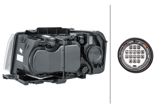 HELLA Bi-Xenon/LED-Headlight - right - for e.g. Land Rover Freelander 2 (L359) 1EL354813-101