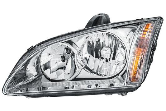 HELLA Halogen-Headlight - left - for e.g. Ford Focus II (DA_, HCP, DP) 1EL010201-011
