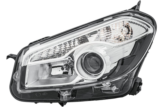 HELLA Halogen/DE-Headlight - left - for e.g. Nissan Qashqai I (J10, NJ10, JJ10E) 1EL010335-051