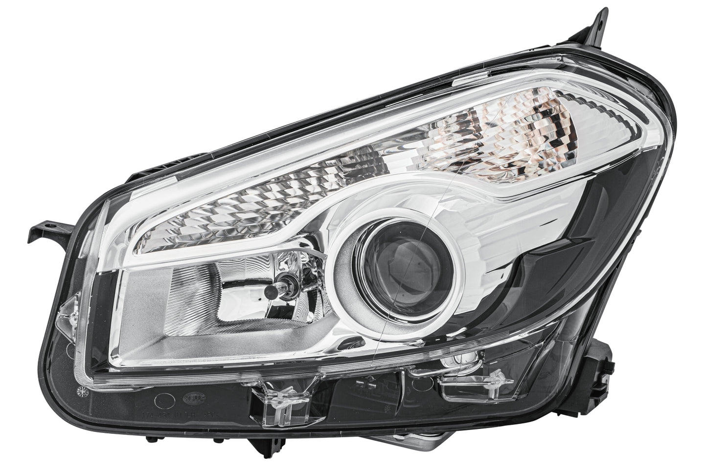 HELLA Xenon-Headlight - left - for e.g. Nissan Qashqai I (J10, NJ10, JJ10E) 1EL010335-251