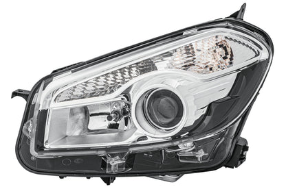 HELLA Xenon-Headlight - left - for e.g. Nissan Qashqai I (J10, NJ10, JJ10E) 1EL010335-251