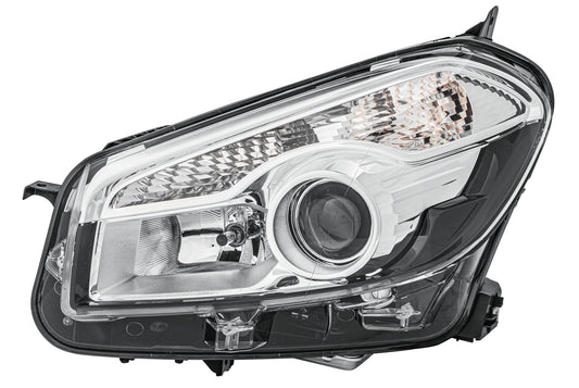 HELLA Xenon-Headlight - left - for e.g. Nissan Qashqai I (J10, NJ10, JJ10E) 1EL010335-251