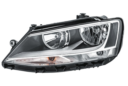 HELLA Halogen-Headlight - left - for e.g. VW Jetta IV (162, 163, AV3, AV2) 1EL010395-011