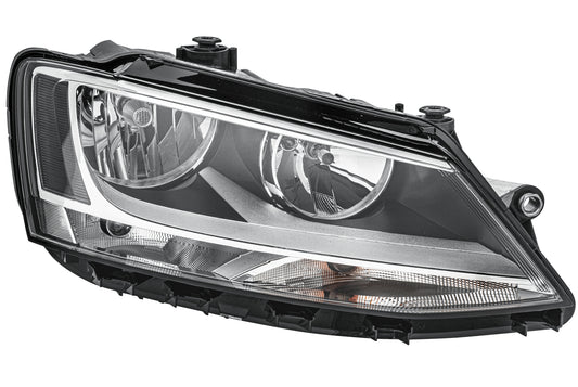 HELLA Halogen-Headlight - right - for e.g. VW Jetta IV (162, 163, AV3, AV2) 1EL010395-021
