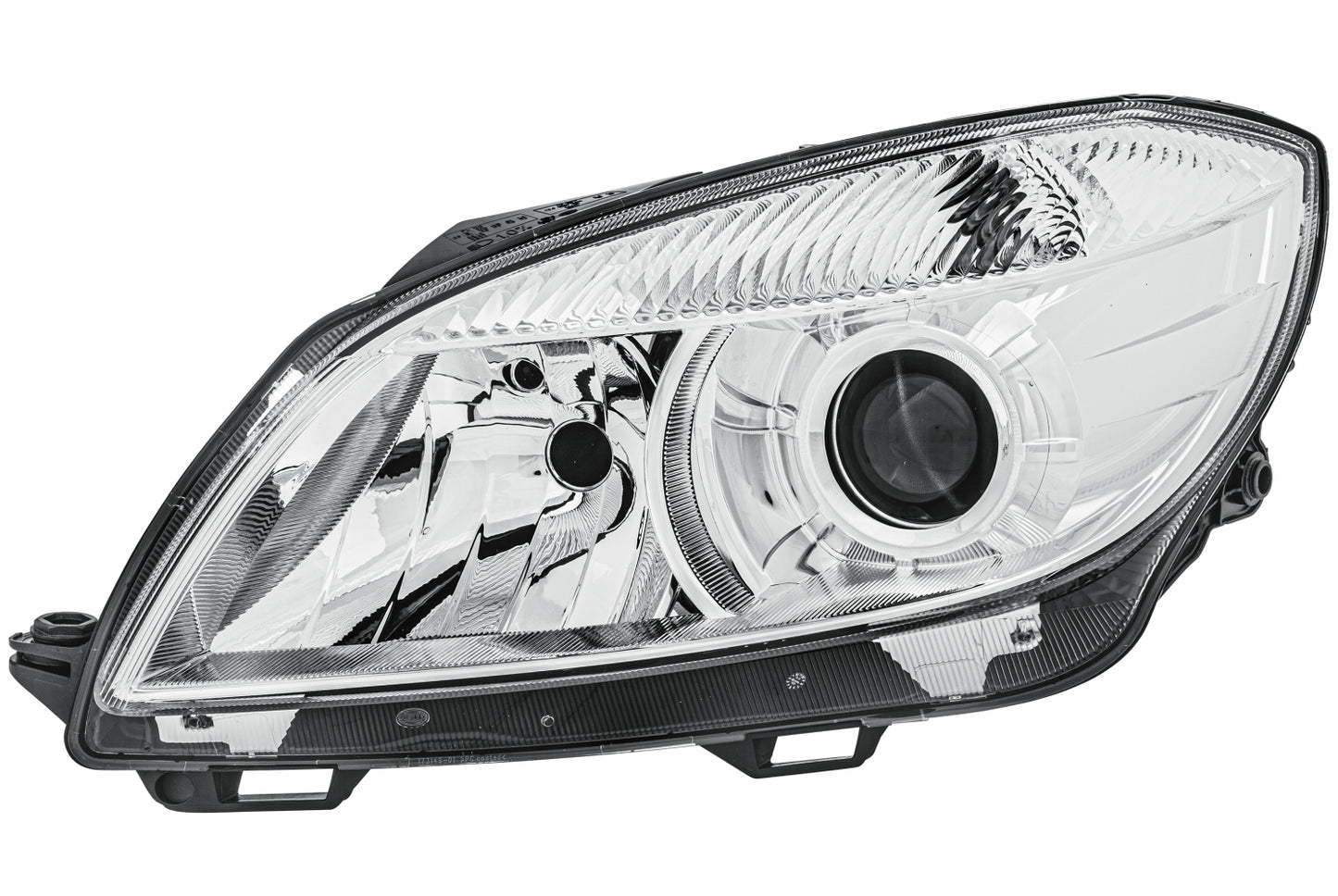 HELLA FF/DE/Halogen-Headlight - left - for e.g. Skoda Fabia II (542) 1EL010417-371