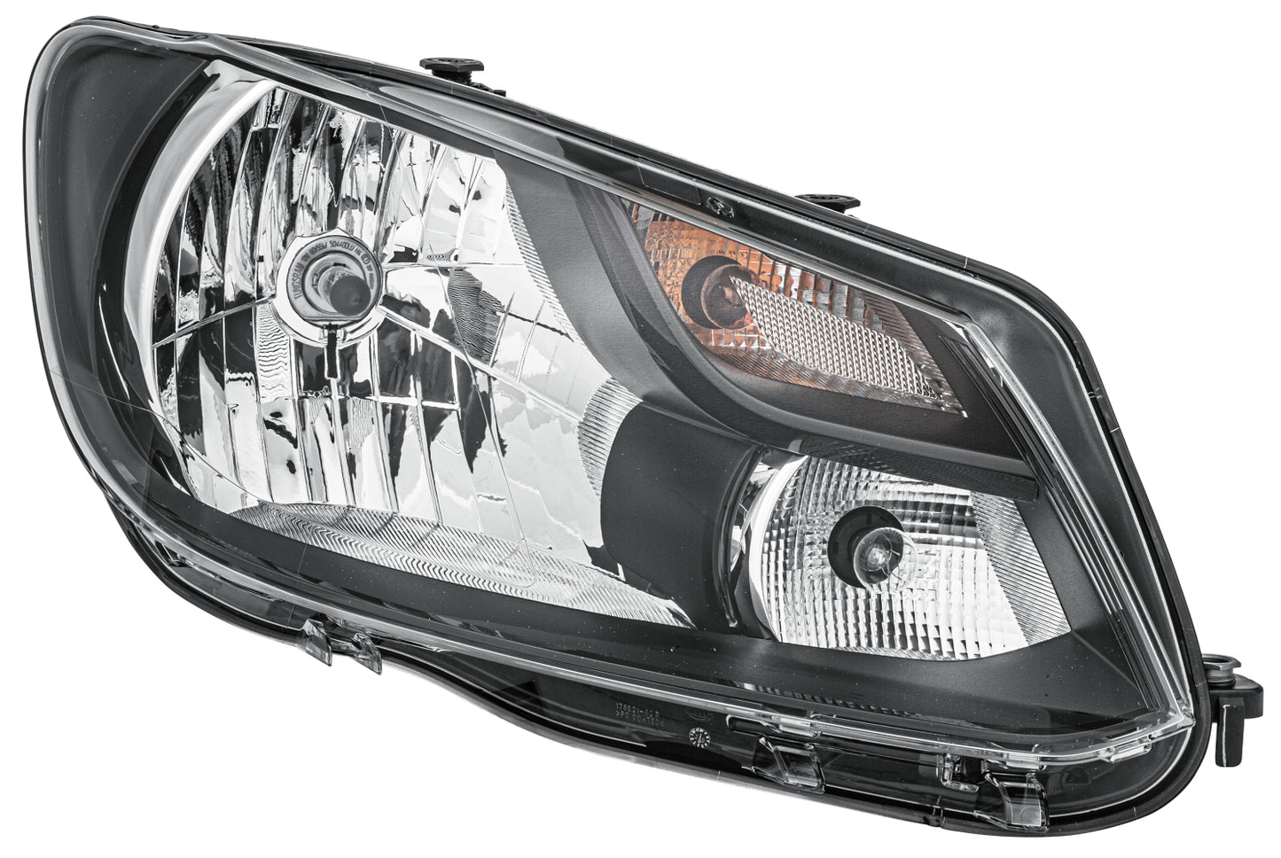 HELLA FF-Headlight - right - for e.g. VW Caddy III Box (2KA, 2KH, 2CA, 2CH) 1EL010551-121