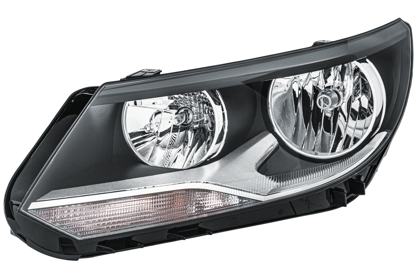 HELLA Halogen/FF-Headlight - left - for e.g. VW Tiguan (5N_) 1EL010749-211