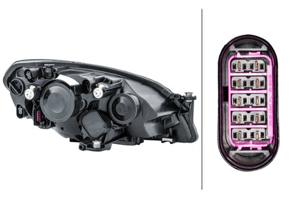 HELLA Halogen-Headlight - left - for e.g. Skoda Citigo 1EL012643-011
