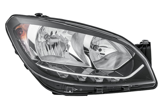 HELLA Halogen-Headlight - right - for e.g. Skoda Citigo 1EL012643-021