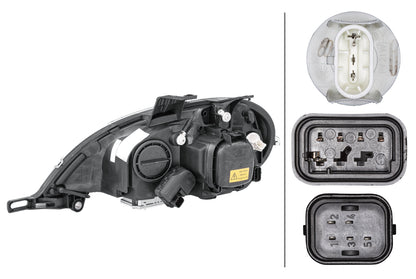 HELLA Bi-Xenon/Halogen-Headlight - right - for e.g. Mercedes-Benz M-Class (W163) 1EL223151-201