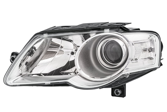 HELLA FF/Halogen/DE-Headlight - left - for e.g. VW Passat Variant (3C5) 1EL247014-011