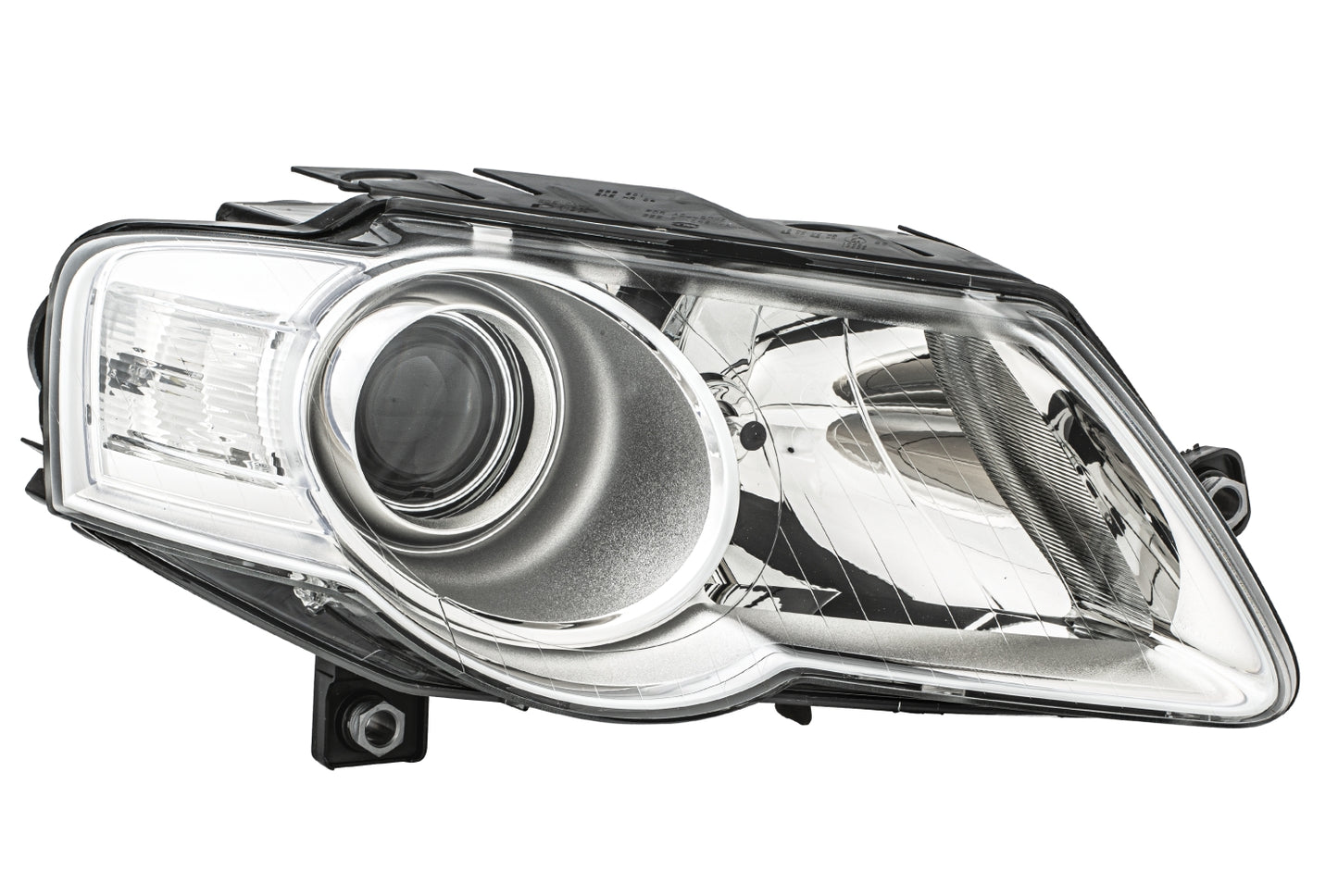HELLA DE/FF/Halogen-Headlight - right - for e.g. VW Passat Variant (3C5) 1EL247014-021