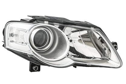 HELLA DE/FF/Halogen-Headlight - right - for e.g. VW Passat Variant (3C5) 1EL247014-021