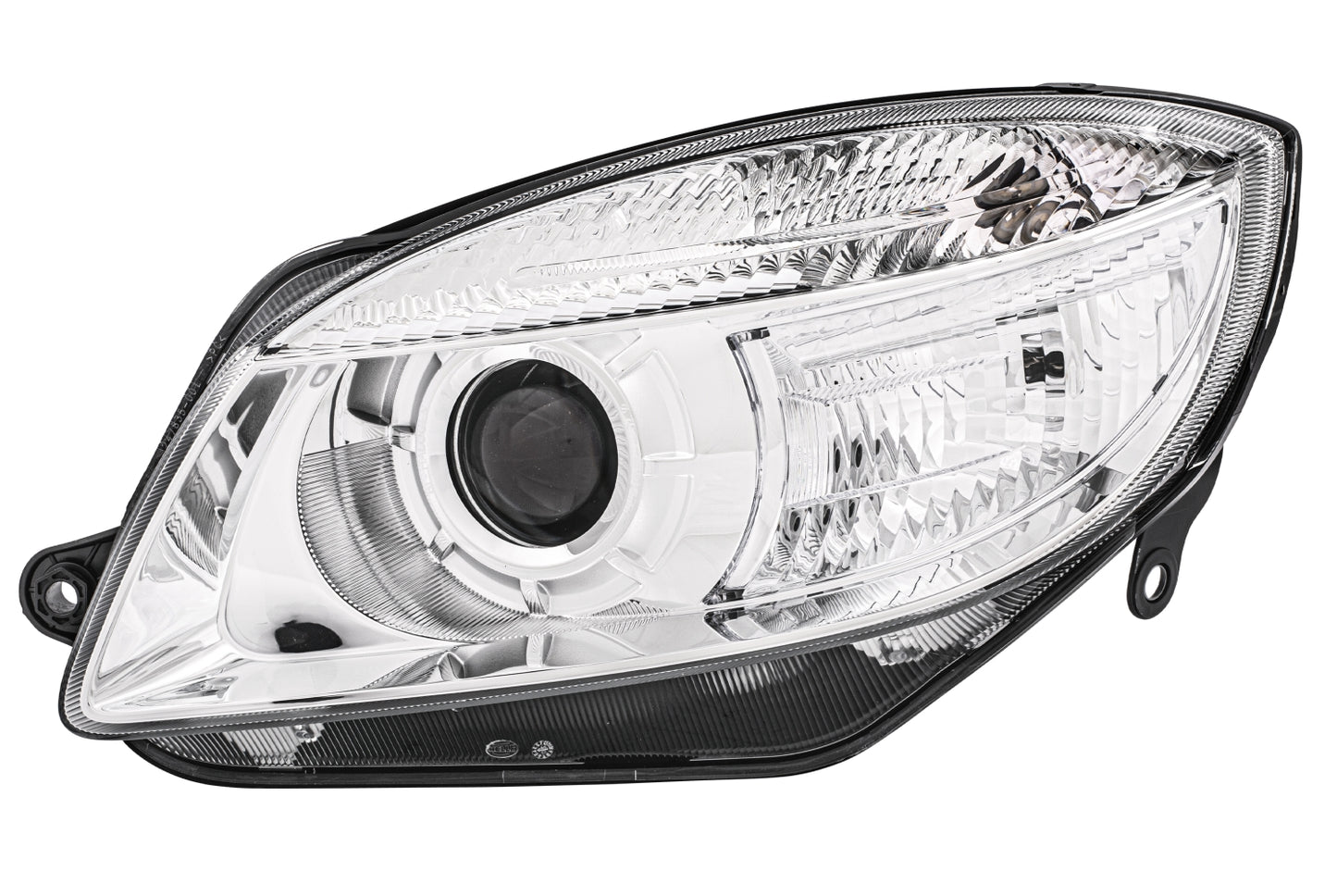 HELLA Halogen/FF/Dual Headlight-Headlight - left - for e.g. Skoda Fabia II (542) 1EL247025-251