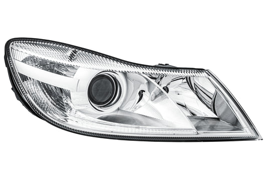 HELLA FF/DE/Halogen-Headlight - right - for e.g. Skoda Octavia II (1Z3) 1EL247052-261
