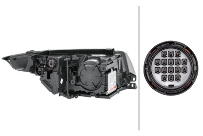 HELLA Bi-Xenon-Headlight - left - for e.g. Range Rover Evoque (L538) 1EL354806-011