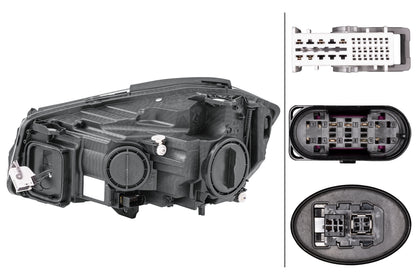 HELLA LED/Bi-Xenon-Headlight - right - for e.g. Mercedes-Benz A-Class (W176) 1EX010818-361