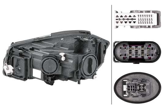 HELLA LED/Bi-Xenon-Headlight - right - for e.g. Mercedes-Benz A-Class (W176) 1EX010818-361