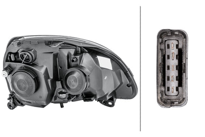 HELLA Halogen-Headlight - left - for e.g. Renault Clio II (BB_, CB_) 1LB008461-751