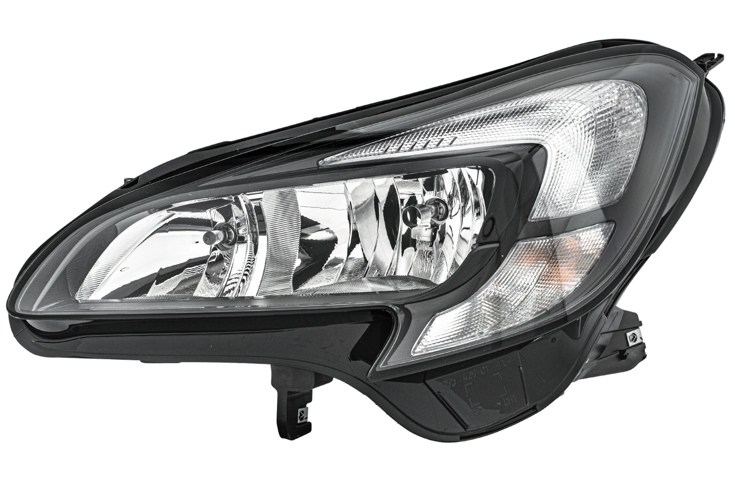 HELLA Halogen/FF-Headlight - left - for e.g. Opel Corsa E (X15) 1LF011830-031