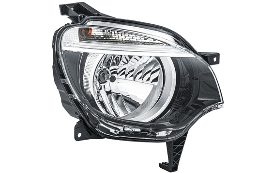 HELLA Halogen-Headlight - right - for e.g. Renault Twingo III (BCM_) 1LD011561-041