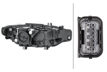 HELLA Halogen/FF-Headlight - left - for e.g. BMW 3 Touring (F31) 1LG012101-931