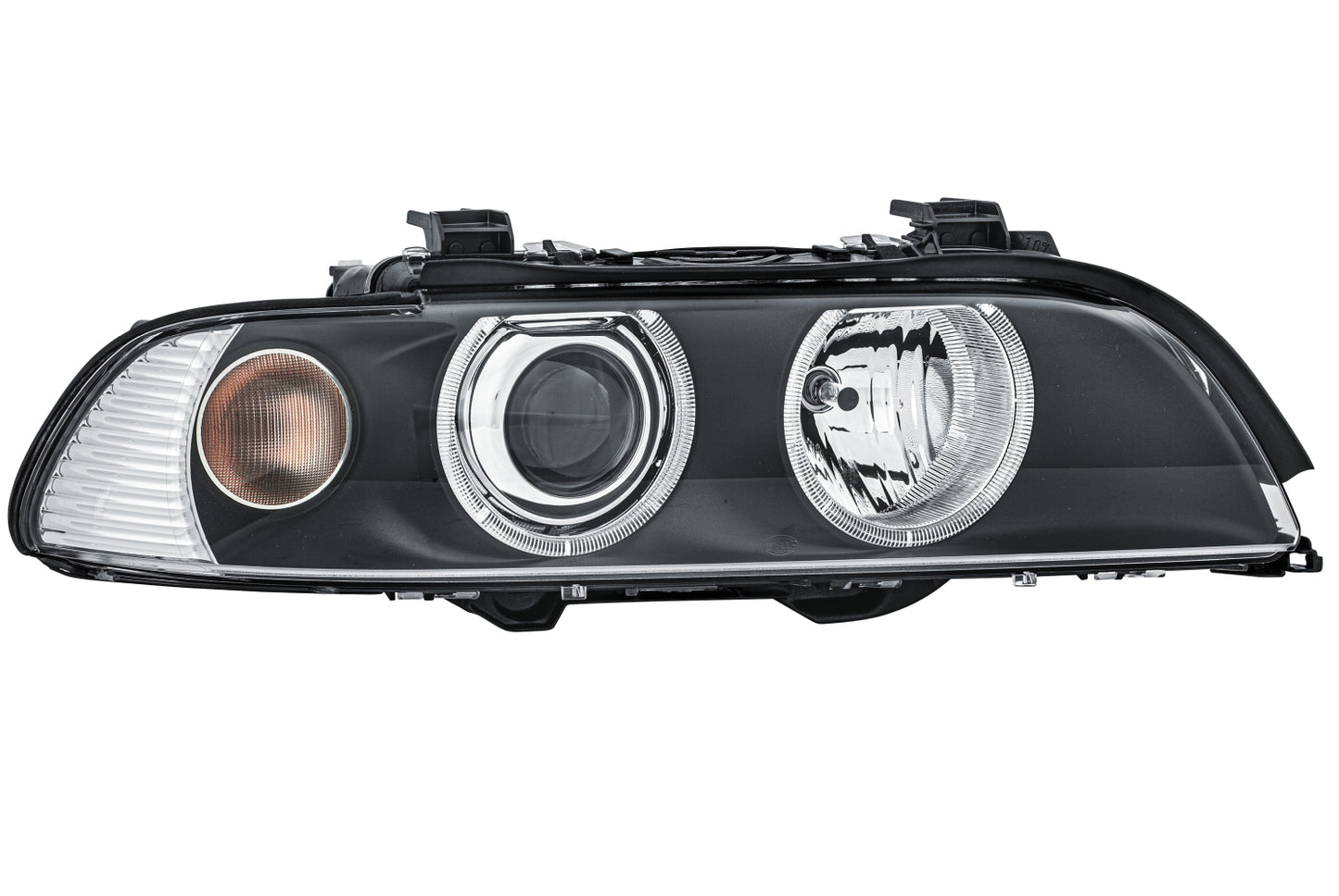 HELLA Xenon/DE/Halogen/Asymmetric-Headlight - right - for e.g. BMW 5 (E39) 1LL008052-601