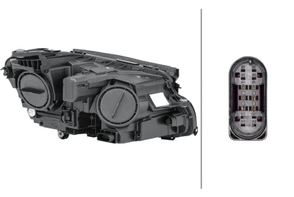 HELLA Halogen-Headlight - left - for e.g. Mercedes-Benz E-Class (W213) 1LG012076-071