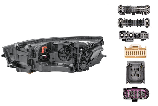 HELLA Matrix-Headlight - right - for e.g. Audi A7 Sportback (4GA, 4GF) 1EX011869-421