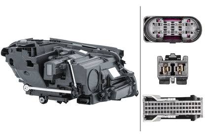 HELLA LED-Headlight - left - for e.g. Mercedes-Benz E-Class (W213) 1EX012076-511