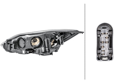 HELLA Halogen-Headlight - right - for e.g. Ford Focus III 1LA354994-081