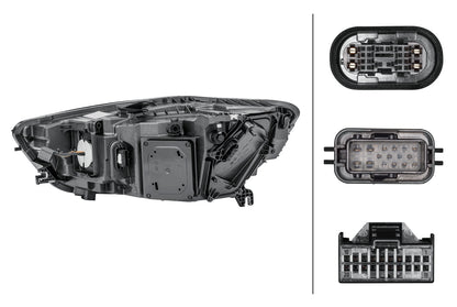 HELLA LED-Headlight - right - for e.g. Audi A6 Avant (4G5, 4GD, C7) 1EX011151-421