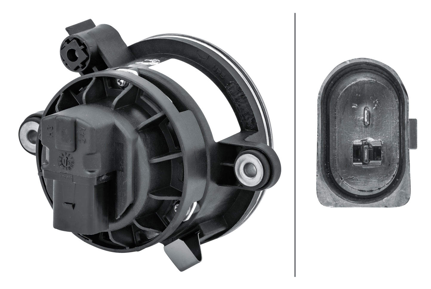 HELLA Bulb-Front Fog Light - left/right - for e.g. Seat Ibiza III (6L1) 1N0009617-011