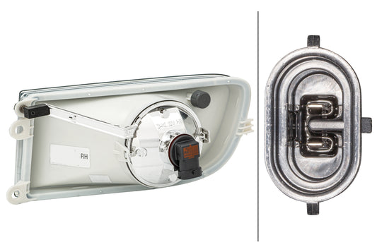 HELLA Bulb-Front Fog Light - right - for e.g. Skoda Octavia II (1Z3) 1N0354017-021
