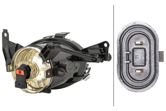 HELLA Bulb-Front Fog Light - left - for e.g. Opel Corsa D (S07) 1N0354681-011