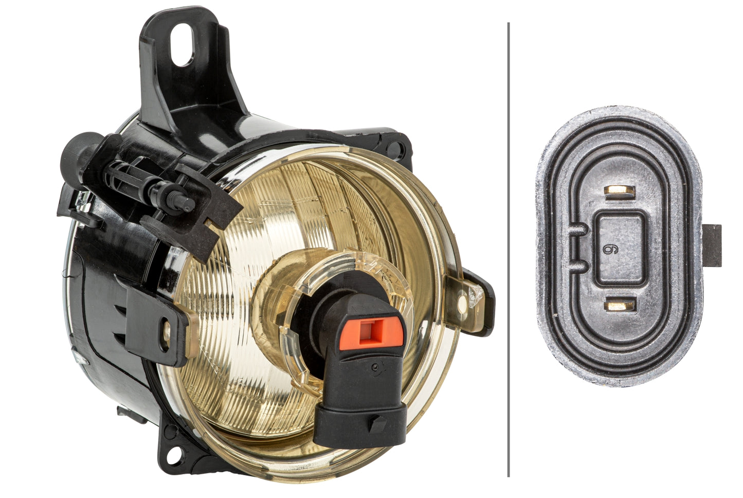 HELLA Bulb-Front Fog Light - left - for e.g. Opel Corsa D (S07) 1N0354824-011