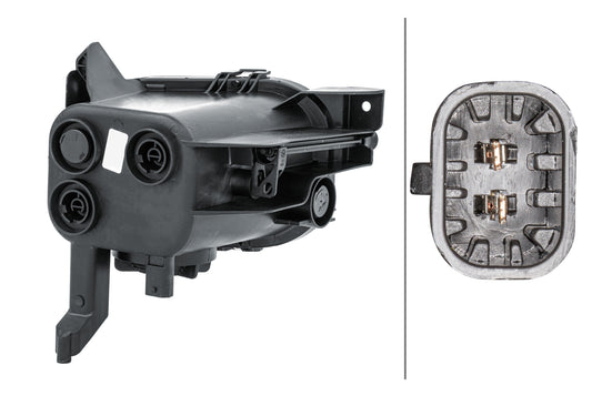HELLA Bulb-Front Fog Light - left - for e.g. Opel Corsa D (S07) 1NA354680-011