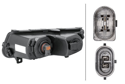 HELLA Bulb-Front Fog Light - right - for e.g. VW Polo (6R1, 6C1) 1ND010377-021