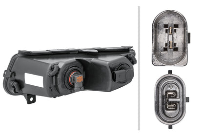 HELLA Bulb-Front Fog Light - right - for e.g. VW Polo (6R1, 6C1) 1ND010377-081