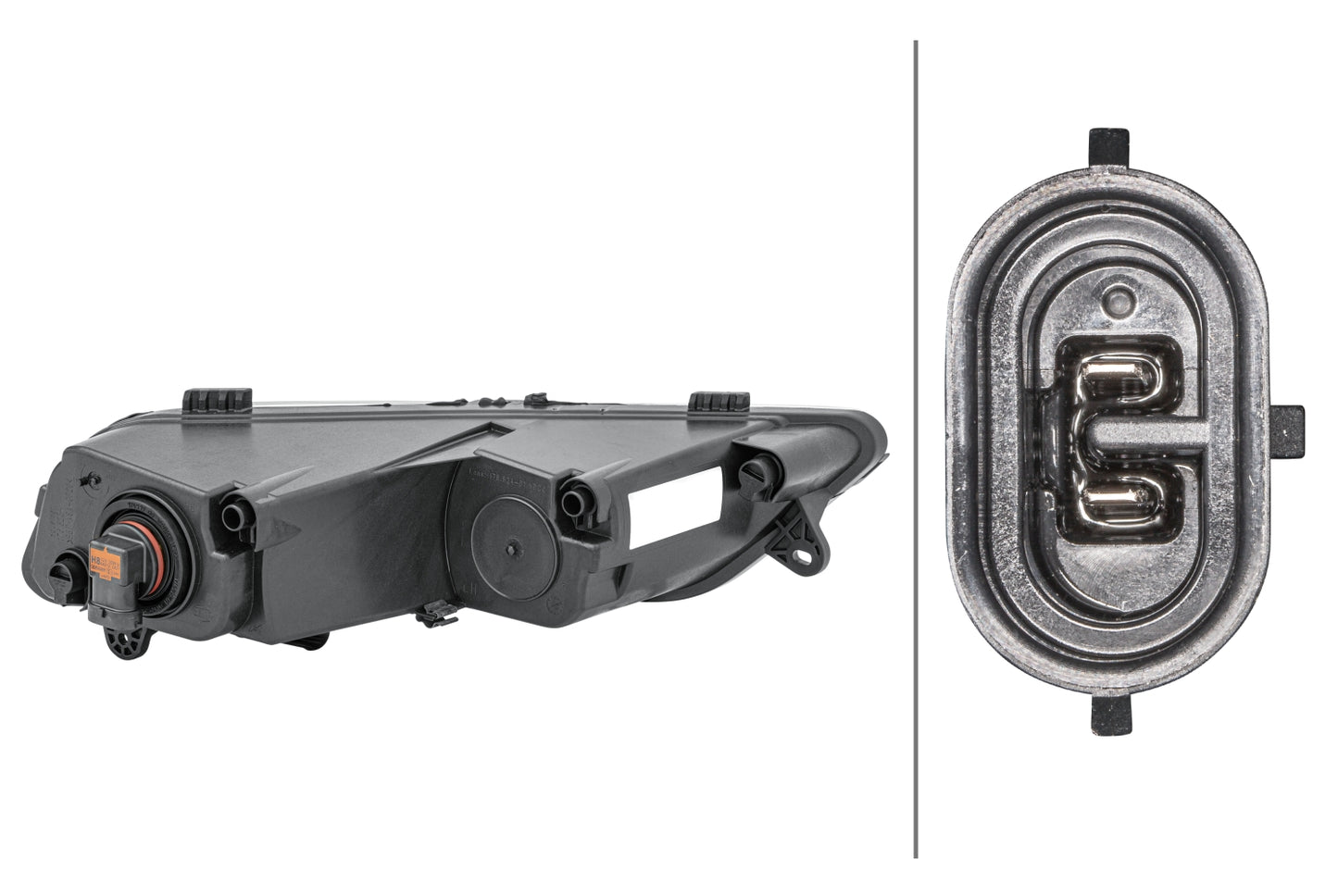 HELLA Bulb-Front Fog Light - left - for e.g. VW Golf VII (5G1, BQ1, BE1, BE2) 1ND010545-311