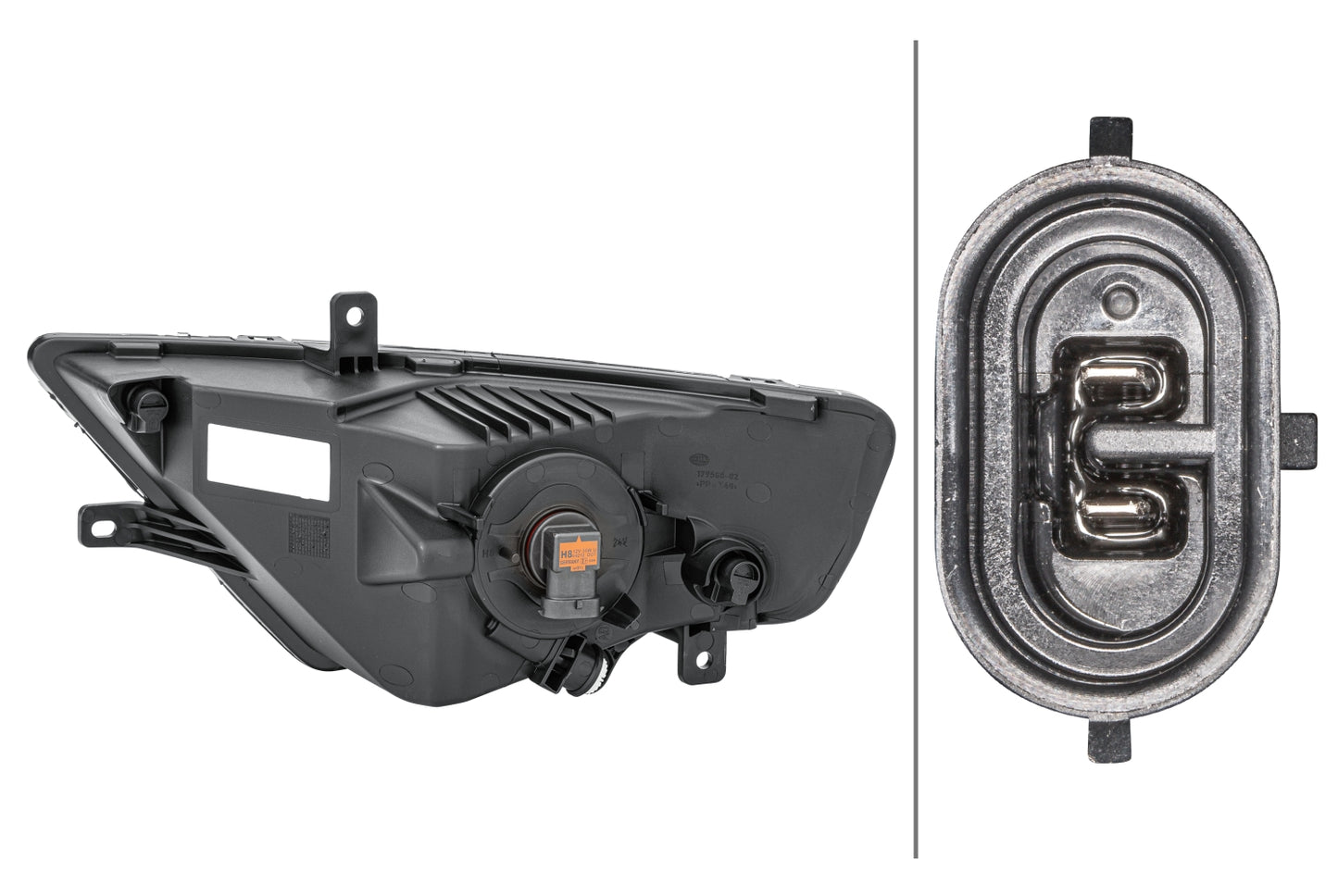 HELLA Bulb-Front Fog Light - right - for e.g. Seat Ibiza IV (6J5, 6P1) 1ND011157-041