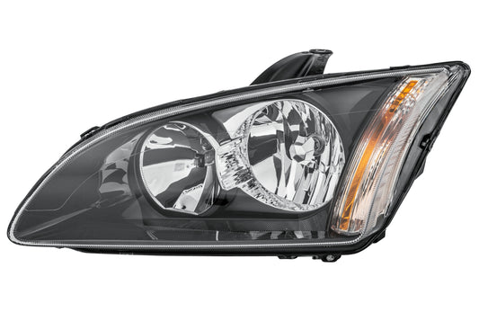 HELLA Halogen-Headlight - left - for e.g. Ford Focus II (DA_, HCP, DP) 1LL010201-071