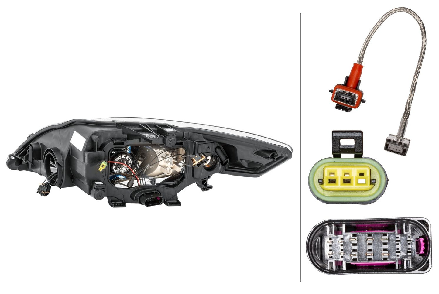 HELLA Bi-Xenon-Headlight - right - for e.g. Ford Mondeo IV Turnier (BA7) 1LL010541-121