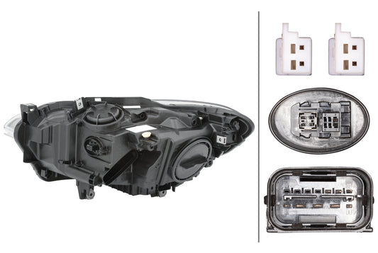 HELLA Bi-Xenon/LED-Headlight - right - for e.g. BMW 1 (F20) 1LL010741-581