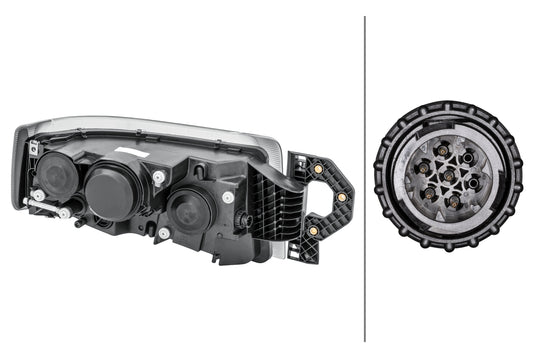 HELLA Halogen/DE-Headlight - left - for e.g. Renault Trucks Premium II Distr./Lander 1LL011899-311