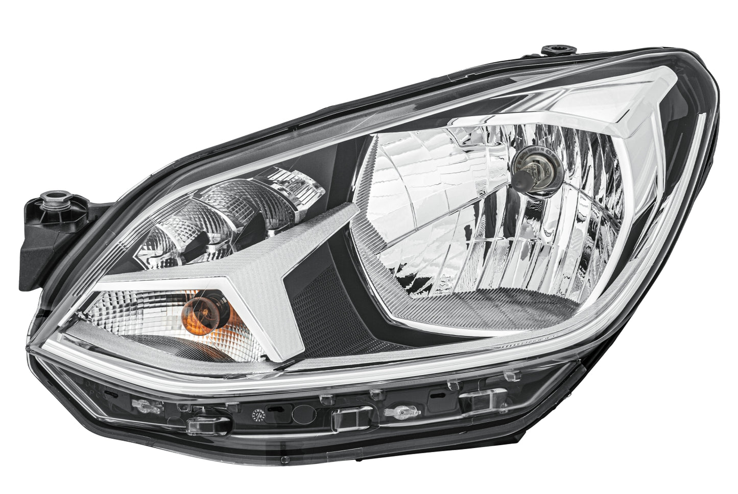HELLA FF/Halogen-Headlight - left - for e.g. VW Up (121, 122, BL1, BL2) 1LL012644-031